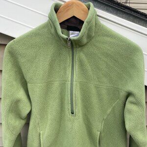 Women's Size Medium Light Green Patagonia Fleece Jacket